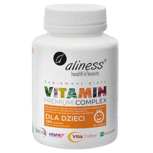 Premium Vitamin Complex dla dzieci 120 tabletek do ssania