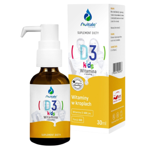 Avitale D3 KIDS x 30 ml (600 porcji)